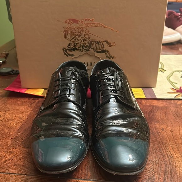 Mens Burberry Captoe Oxfords - Picture 1 of 5